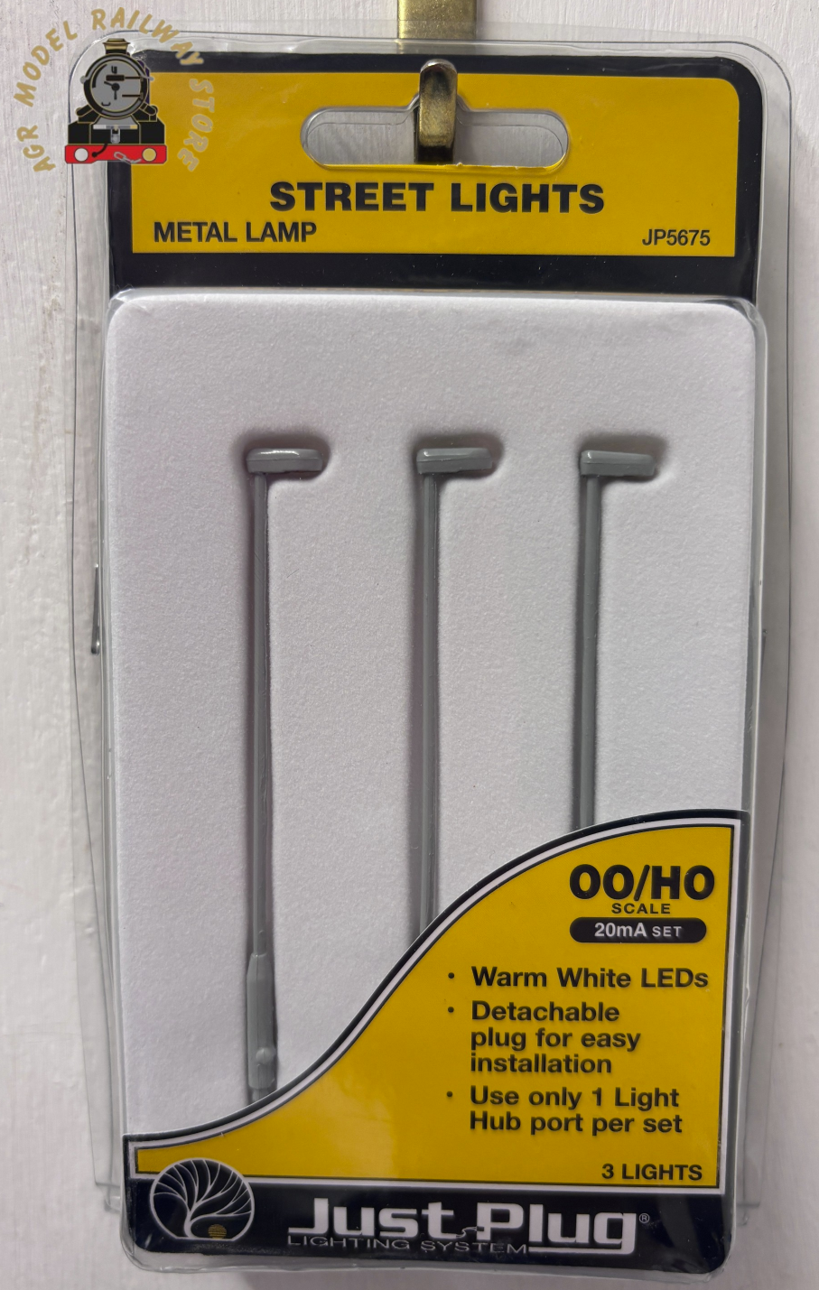 Woodland Scenics JP5675 Just Plug Lighting OO/HO Metal Lamp