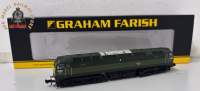 Graham Farish 371-825E Class 47/0 D1601 BR Green (Small Yellow Panels)
