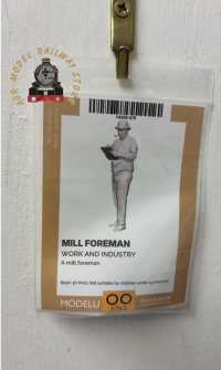 ModelU 14208 Mill foreman- OO Scale