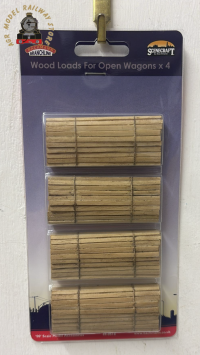 Bachmann 44-0518 Wood Loads for Open Wagons (x4) - OO Gauge