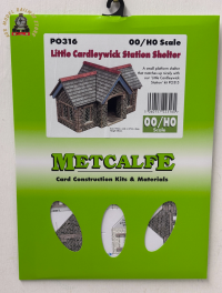 Metcalfe PO316 Little Cardleywick Station Shelter - OO Gauge
