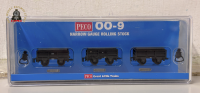Peco GR323 Ffestiniog Railway 2 Ton Slate Wagons Dark Grey OO-9 Pack Of 3