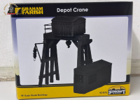 Graham Farish 42-072 Scenecraft Depot Crane - Black - N Gauge