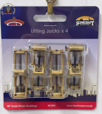 Bachmann 44-042 Scenecraft Lifting Jacks (x4) - OO Gauge