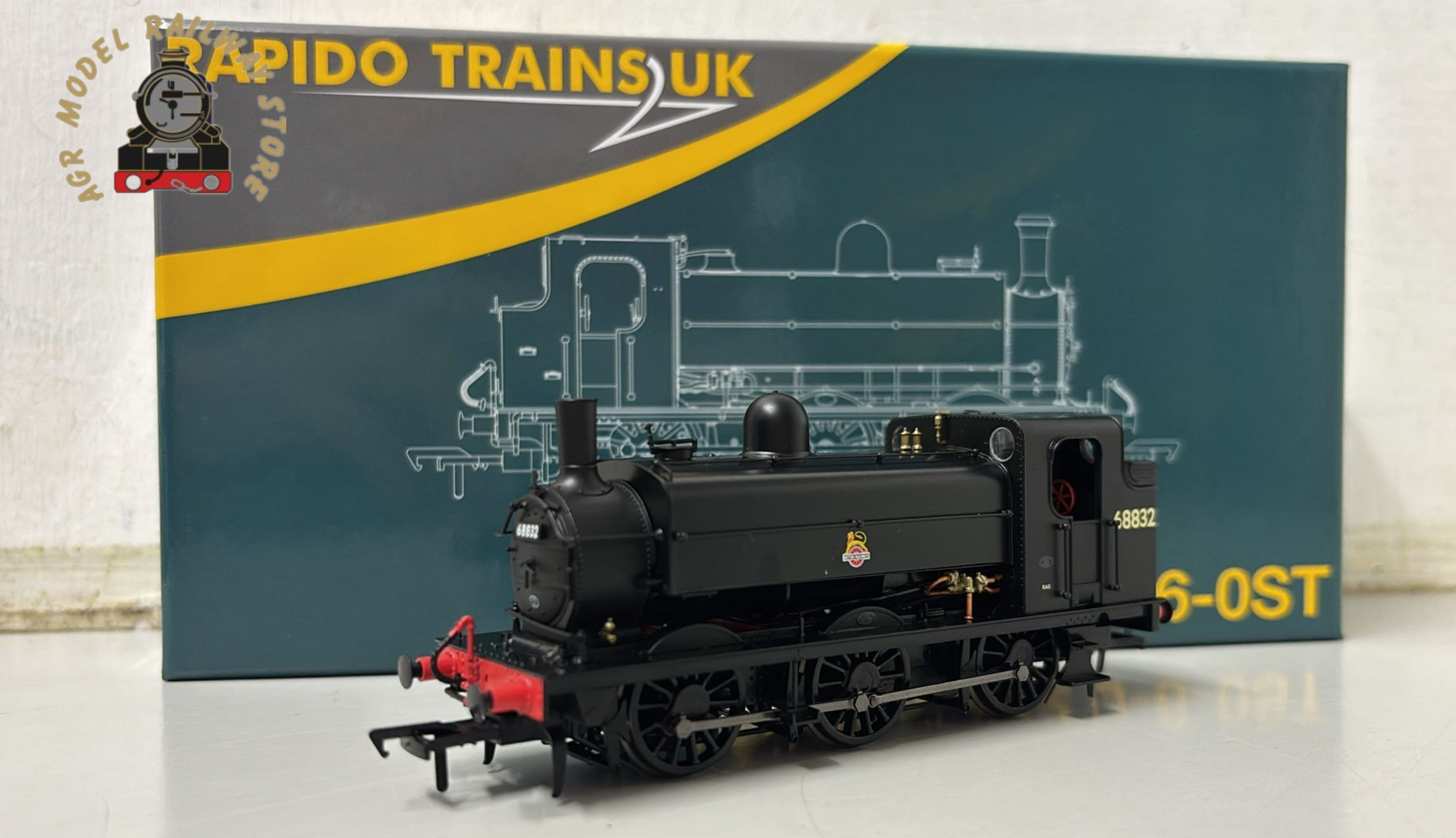 Rapido 958509 LNER J52/2 No.68832 BR Unlined Black - DCC Sound