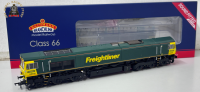 Bachmann 50-001SFX Class 66/5 66515 Freightliner Green OO Gauge