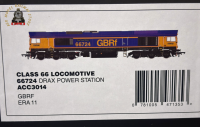 Accurascale ACC3014 Class 66 - GBRF - 66724 - OO Gauge