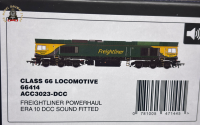 Accurascale ACC3023-DCC Class 66 - Freightliner Powerhaul - 66414 - DCC Sound