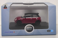 Oxford Diecast 76NMN001 Chili Red New Mini - 1:76 Scale