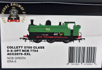 Accurascale ACC2879-Class 57xx Pannier 7754 in NCB Green