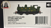 Accurascale ACC2972-DCC Class 57xx Pannier 5741 in GWR green Digital Sound 