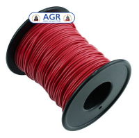 AGR Red 16/0.2mm Stranded Copper Cable 50M