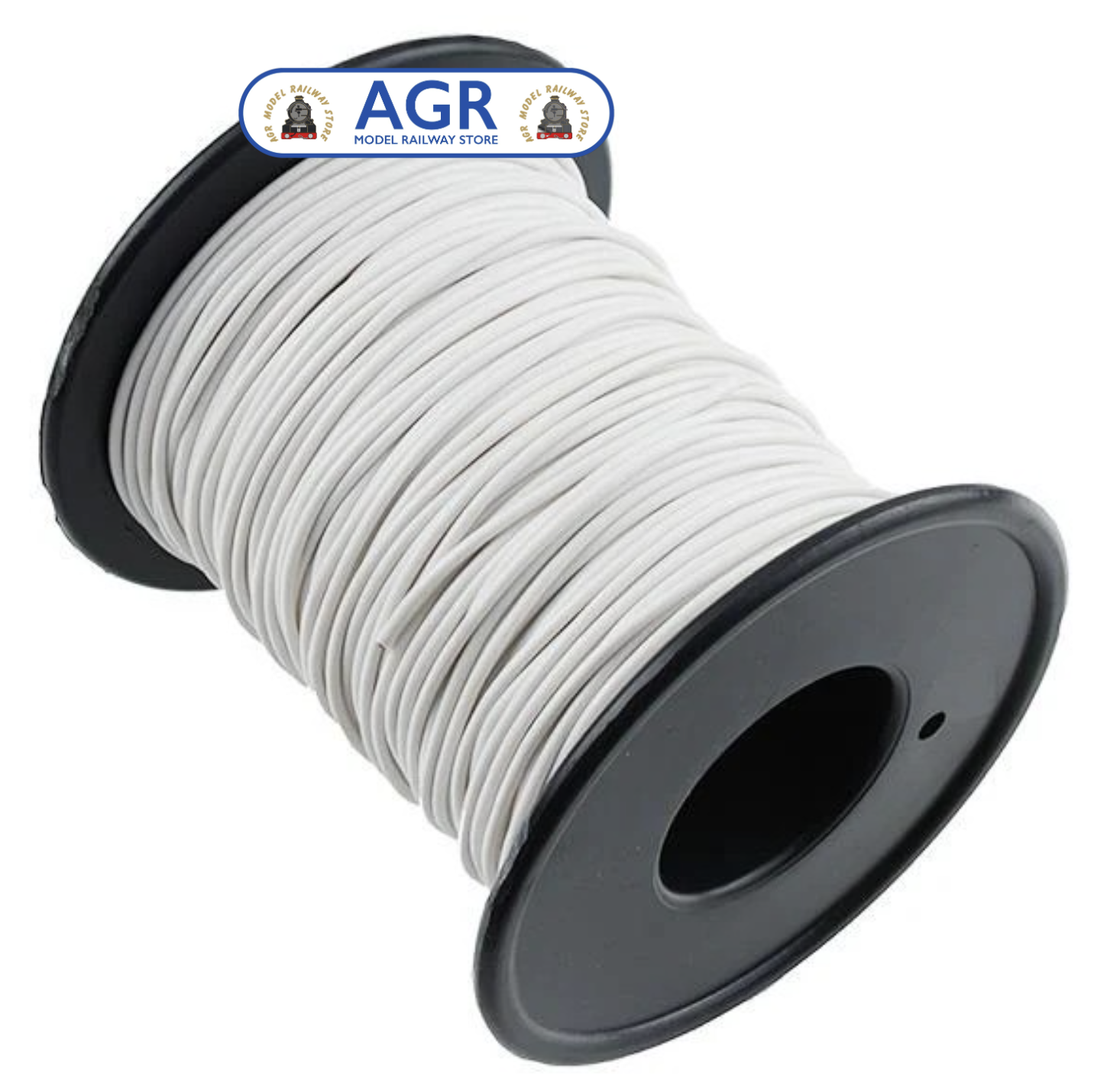 AGR White 16/0.2mm Stranded Copper Cable 50M