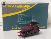 Rapido 965510 Andrew Barclay Fireless 0-4-0 Lined Maroon DCC SOUND