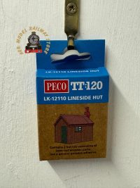 Peco LK12110 Lineside Hut Laser-cut Wood Kit - TT Gauge
