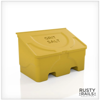 Rusty Rails RRM031 Salt & Grit Bins - Pack of 4 - Unpainted 3D Print - OO