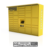 Rusty Rails RRM118 Amazon Locker - Unpainted 3D Print - OO