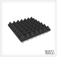 Rusty Rails RRM119 Anti-Trespassing Grid - Pack of 10 - Unpainted 3D Print - OO