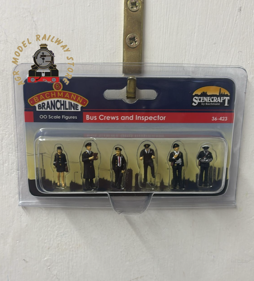 Bachmann 36-423 Scenecraft Bus Crews and Inspector - OO Gauge