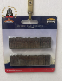 Bachmann 44-595 Scenecraft Sleeper built fencing - OO Gauge