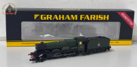 Graham Farish 372-031ASF GWR 4073 5015 'Kingswear Castle' BR Green SOUND FITTED