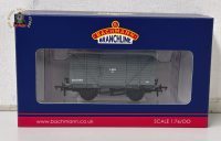 Bachmann 37-803C OO Gauge LMS 12T Planked Ventilated Van LMS Grey