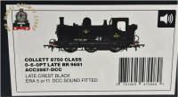 Accurascale ACC2887-DCC BR 9681 57xx Pannier Tank Black Late Crest DCC Sound