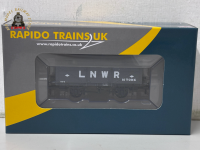 Rapido Trains 950001 LNWR D84 4-Plank Open No.34049 LNWR Diamonds- OO Gauge