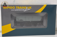 Rapido Trains 950017 LNWR D90 4-Plank Open – No.257236 BR Grey- OO Gauge