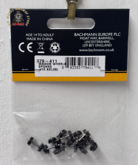 Graham Farish 379-411 Wagon Wheels Spoked (x10 Axles) - N Gauge