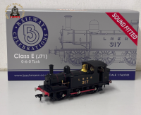 Bachmann 31-066SF NER E (J71) Tank 317 LNER Lined Black SOUND FITTED