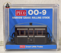 Peco GR559 Bug Box’ 3rd Class Coach No.5 FR Victorian Livery OO9 Gauge