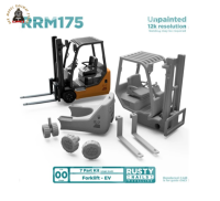 Rusty Rails RRM175 Forklift EV - Unpainted 3D Print OO Gauge