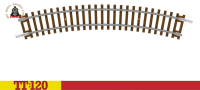 Hornby TT8003 Curve - 1st Radius 30° 267mm - TT:120