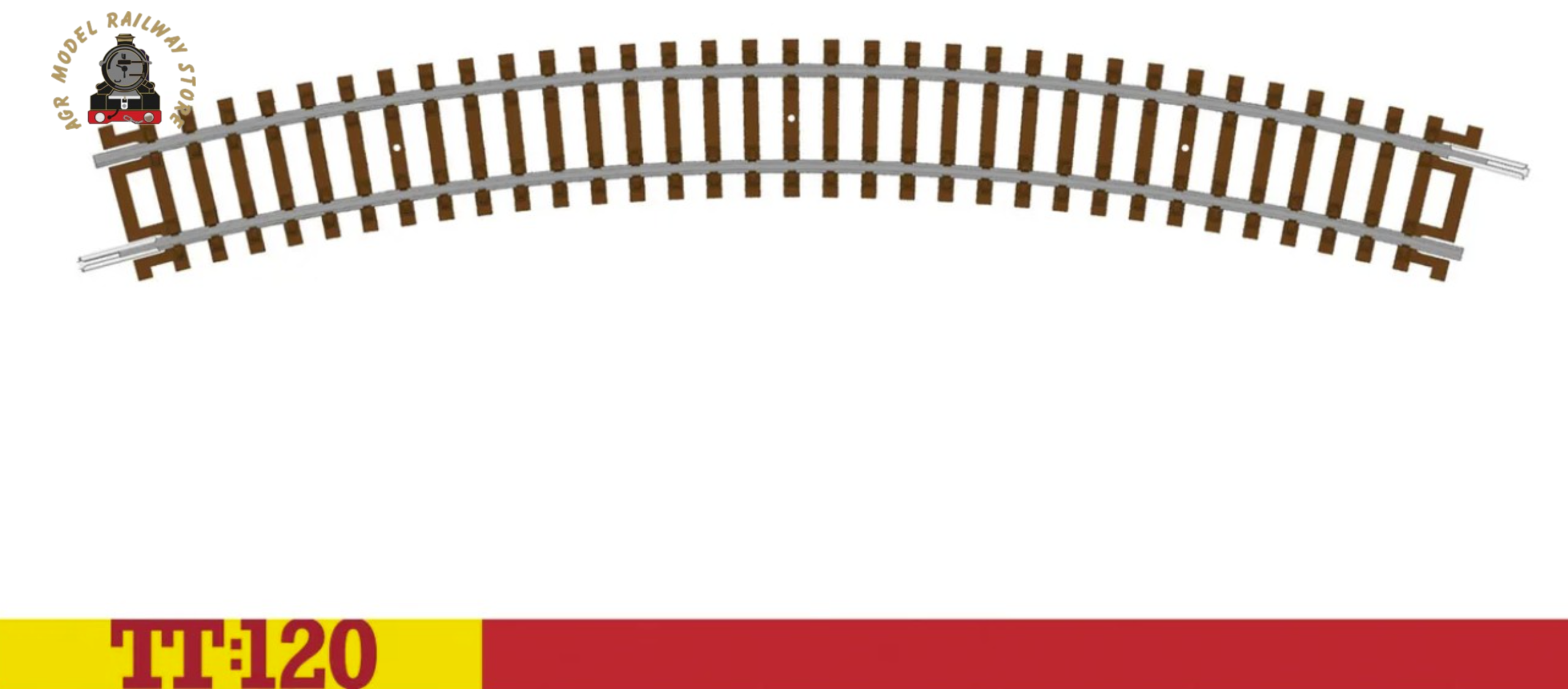 Hornby TT8005 Curve - 3rd Radius 30° 353mm - TT:120