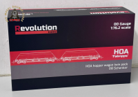Revolution OO-HOA-222 HOA Aggregate Hoppers DB Schenker Twin Pack B - OO Gauge