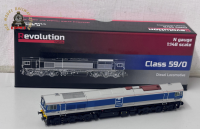 Revolution Trains RT-N59-FR-004DC Class 59 Revised Foster Yeoman 59004 Paul A Hammond N Gauge