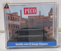 Peco NR1154B 4w Bolster Wagon Twin Pk BR N Gauge