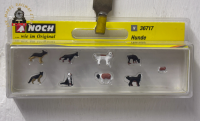 Noch 36717 Dogs (9) Figure Set N Gauge