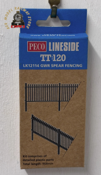 Peco LK-12114 GWR Spear Fencing - TT Gauge