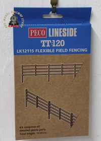 Peco LK-12115 Flexible Field Fencing- TT Gauge