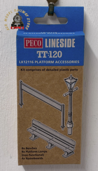 Peco LK-12116 Platform Accessories - TT Gauge