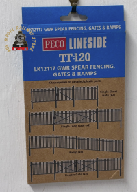 Peco LK-12117 Fencing Ramps & Gates - TT Gauge
