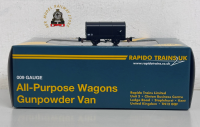Rapido 990201 Gunpowder Van - Plain Black No.31 - 009 Gauge