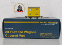 Rapido 990305 Covered Van - Blue Circle No.2 - 009 Gauge
