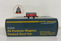 Rapido 990406 Peaked Roof Van - Tool Wagon No.22 - 009 Gauge