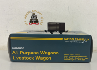 Rapido 990603 Livestock Wagon - Plain Brown No.25 - 009 Gauge
