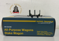 Rapido 990704 Stake Wagon - Plain Green No.59- 009 Gauge