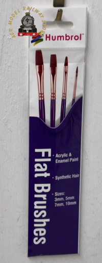 Humbrol AXG4305 Brush Pack (Flat 3/5/7/10)
