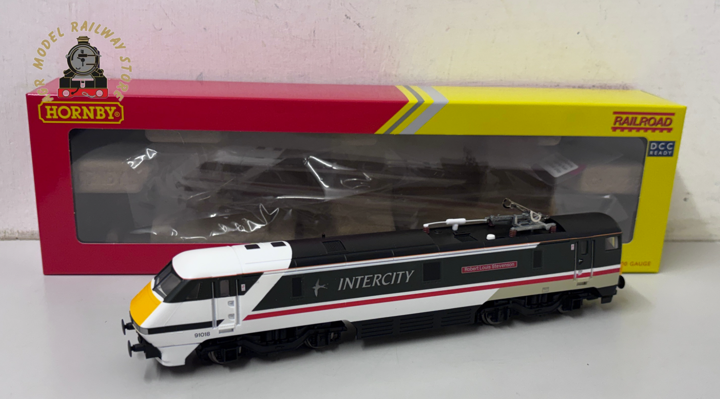 Hornby R30527 RailRoad BR Intercity Class 91 Robert Louis Stevenson 91018